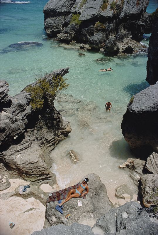 On The Beach In Bermuda