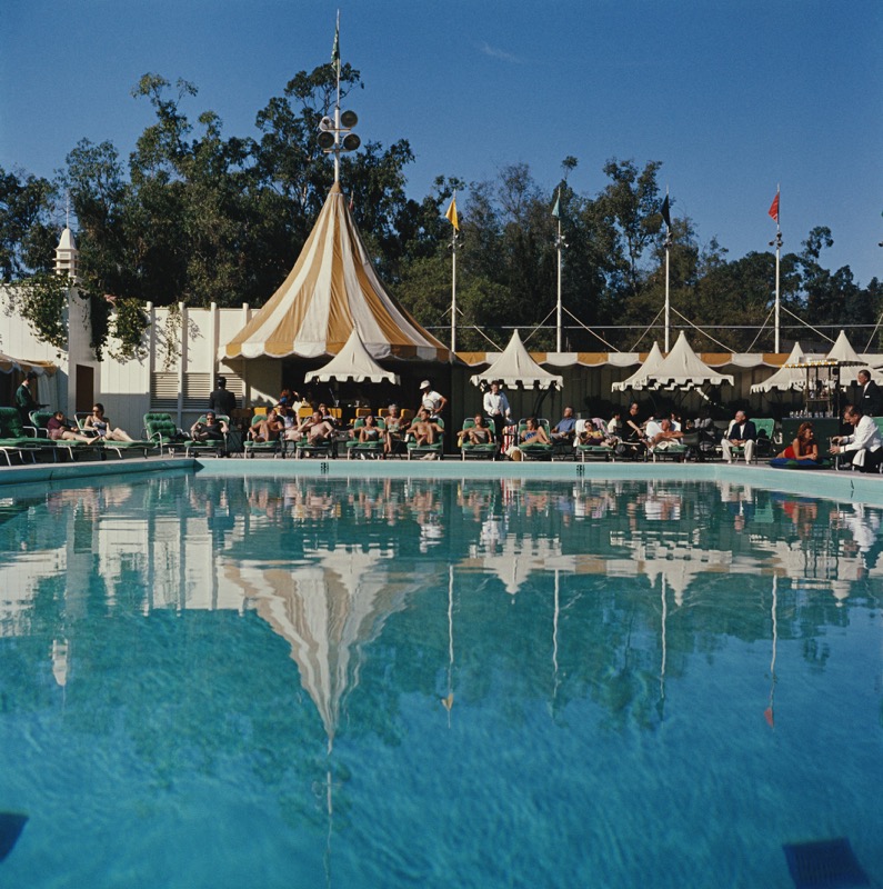 Poolside Reflections