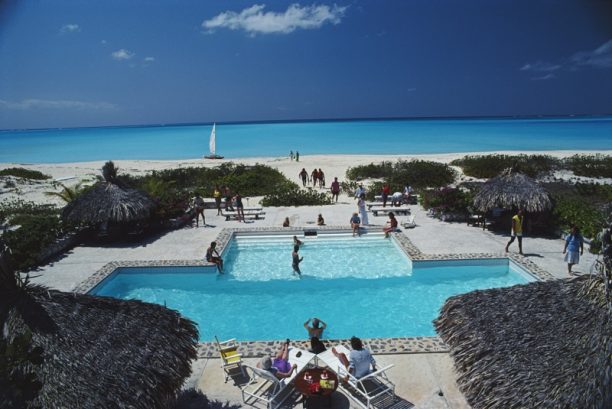 Swimming Pool On The Beach