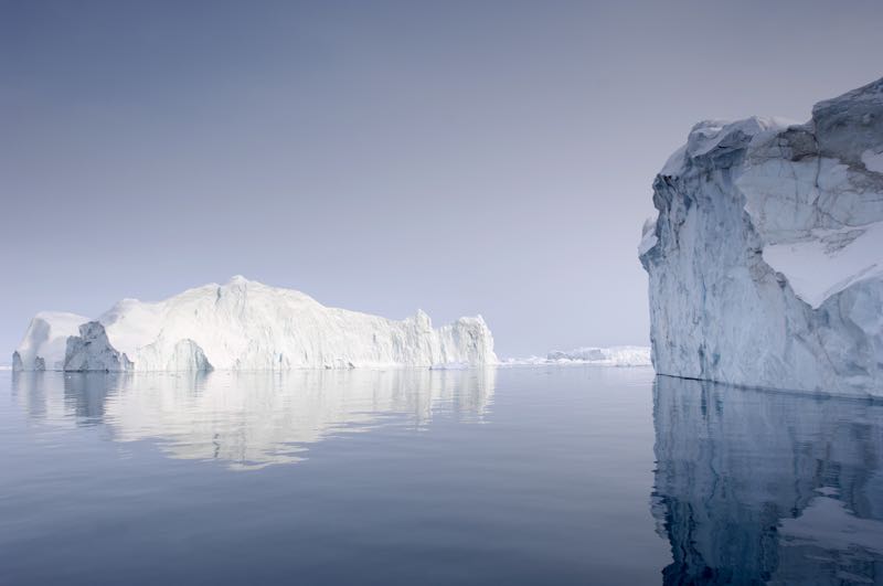 Icebergs in Greenland