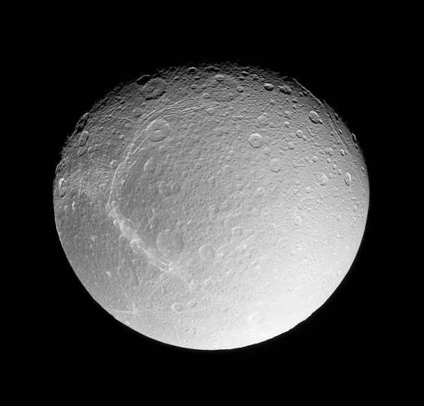 Saturn's Moon Dione