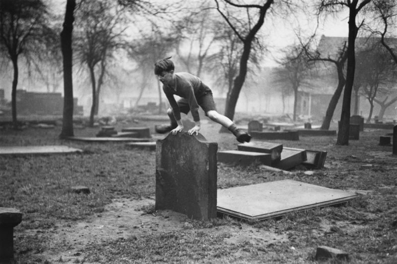 Gravestone Leap-Frog