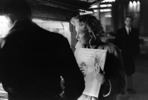 Marilyn Gets The Paper