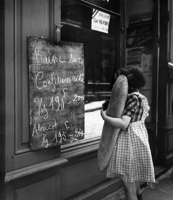 Girl And Baguette