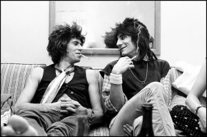 Keith Richards and Ronnie Wood