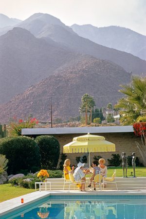 Poolside Scenery