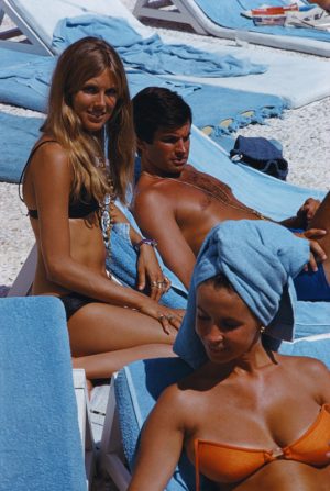 George Hamilton And Alana Collins