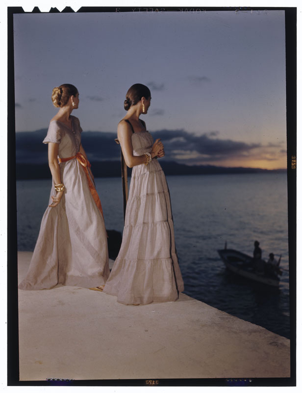 Evening Gowns At Sunset