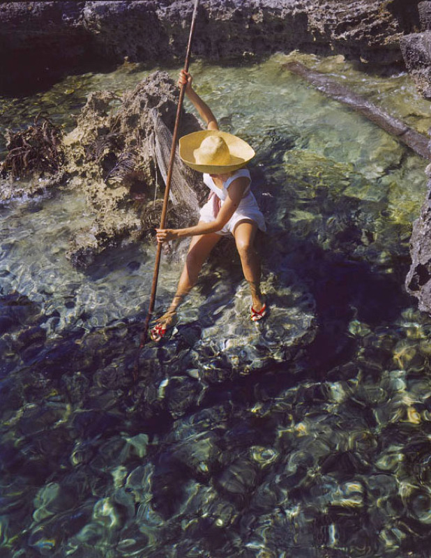 Sabina Spear Fishing